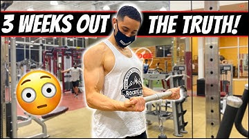 THE TRUTH ABOUT BEING SHREDDED! | 3 WEEKS OUT...