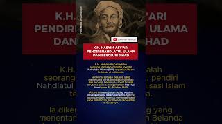 Siapakah K.H. Hasyim Asy'ari? Ulama Besar Pendiri NU #sejarahindonesia #faktasejarah #fyp #fy