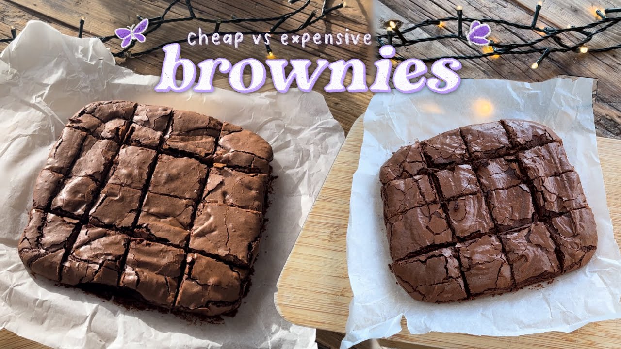 do expensive ingredients = a better brownie YouTube
