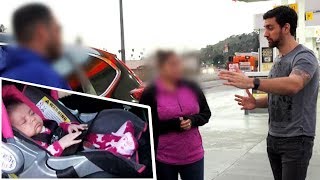 ABDUCTING BABY IN FRONT OF MOM ( Social Experiment )