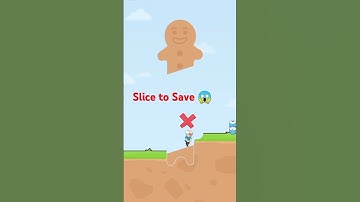 Slice to save level 90 #gaming #funny #ytshorts #short
