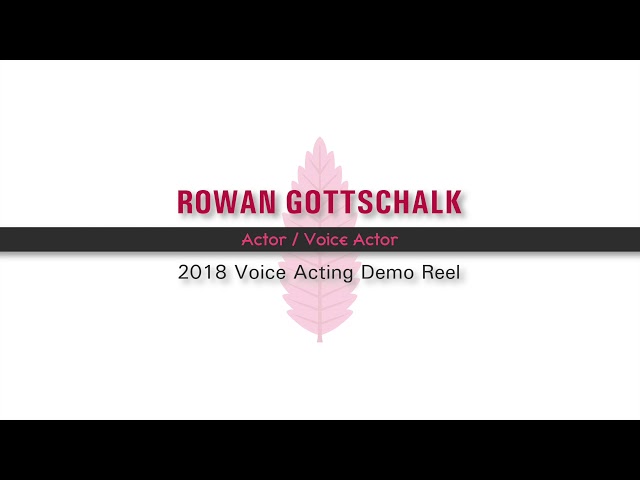 Rowan Gottschalk - Vocal Demo Reel