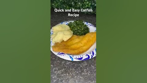 Quick and Easy Catfish Recipe #friedfish #catfish #easyrecipe #quickrecipe #recipe #voice #voiceover