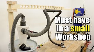Shop Vac Boom Arm  must have in a small workshop