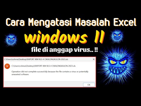 Cara Mengatasi Masalah Operation Did Not Complete Successfully Di Excel Windows 11