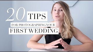 20 TIPS FOR WEDDING PHOTOGRAPHERS | Shooting your FIRST wedding | GROW A SUCCESSFUL BUSINESS! by Katie Nicolle 3,884 views 4 years ago 18 minutes
