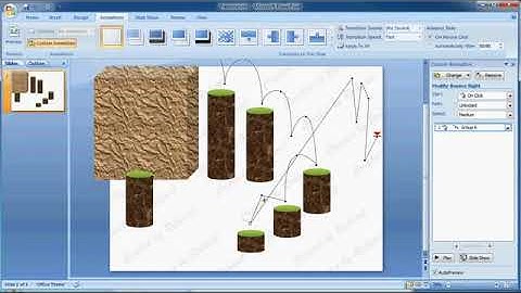 PowerPoint training |How to Make a Animated Slide Show of Bouncing Balls in PowerPoint360p