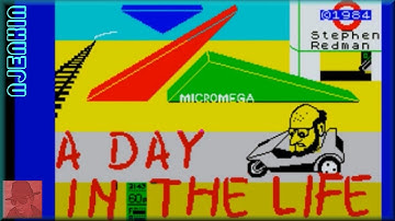 A Day in the Life - on the ZX Spectrum 48K !! with Commentary