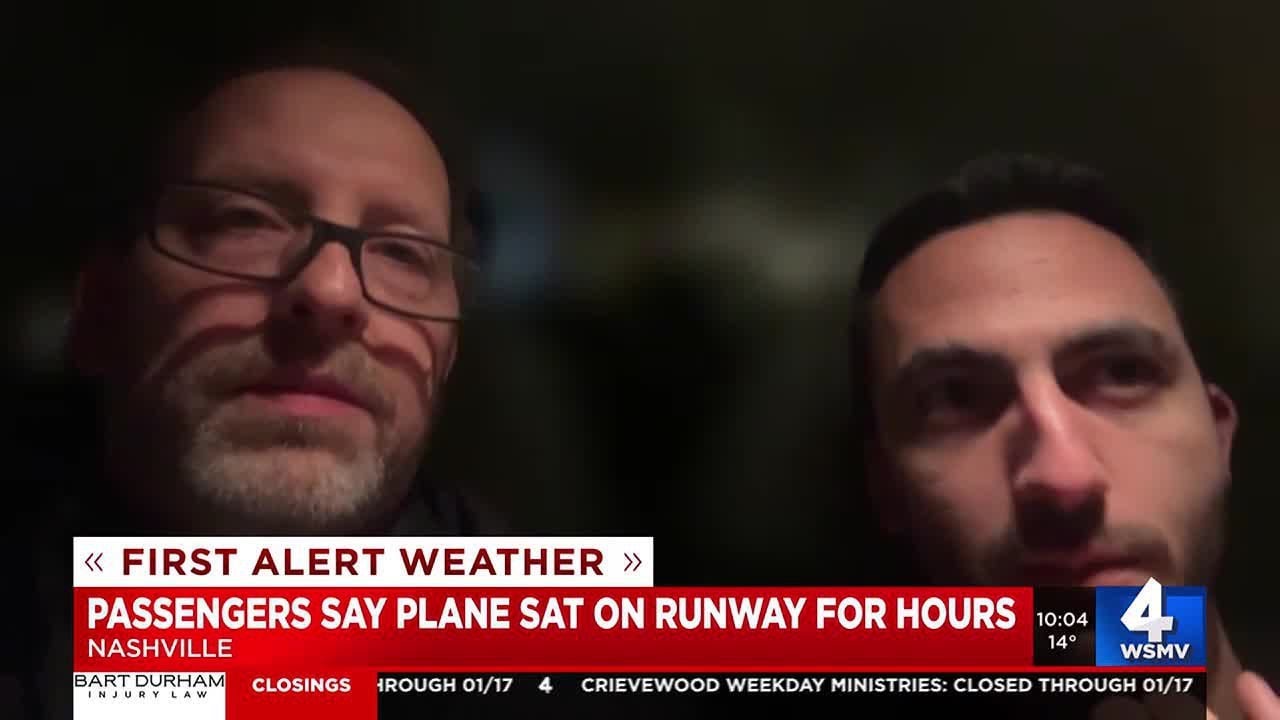 Passengers say plane sat on runway for hours