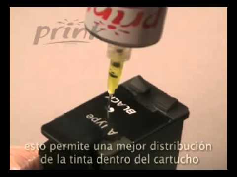 Tutorial recarga cartucho RK20 de Prink - YouTube