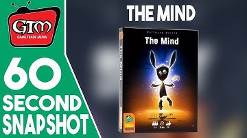 The Mind by Pandasaurus Games| GTM Minute (A 60 Second #Tabletopgaming Snapshot)