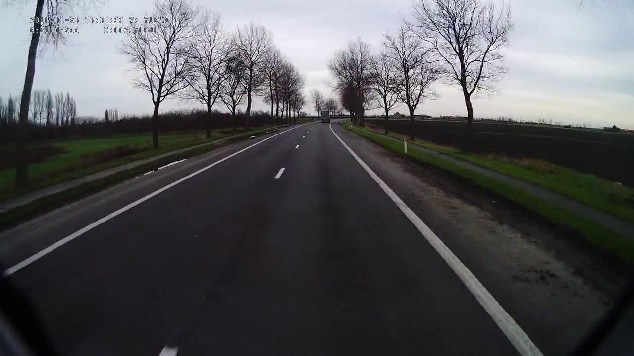 Бельгия. Национальная дорога N35, Веурне — Авекапелле, 2016, 4x