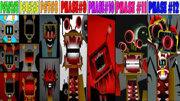 Incredibox Sprunki Mix: Phase 1 VS Phase 2 VS Phase 3-5 VS Phase 7-8 VS Phase 9-12 NEW GGTP