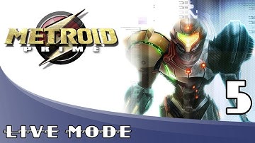 Metroid Prime Blind Run: Part 5 - Metroid Monday Live Stream - Game Mode