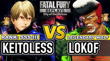 FF COTW ▰ KEITOLESS (Rock) vs LOKOF (Marco) ▰ Fatal Fury CotW High Level Gameplay