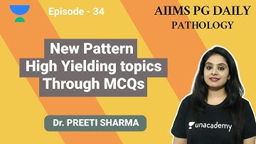 AIIMS Daily | Pathology| High Yielding Topics Through MCQs By Dr. Preeti Sharma