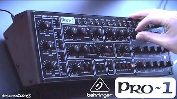 Behringer Pro-1 - 1st Solo Jam 