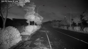 250M Laser IR Uniview PTZ Video Demo