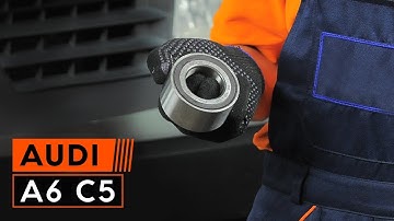 Hoe een voor wiellager vervangen op een AUDI A6 C5 [HANDLEIDING]