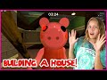 BUILDING A HOUSE IN PIGGY!