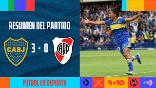 Boca 3-0 River | RESUMEN Y GOLES | Fecha 6 | Campeonato Femenino YPF