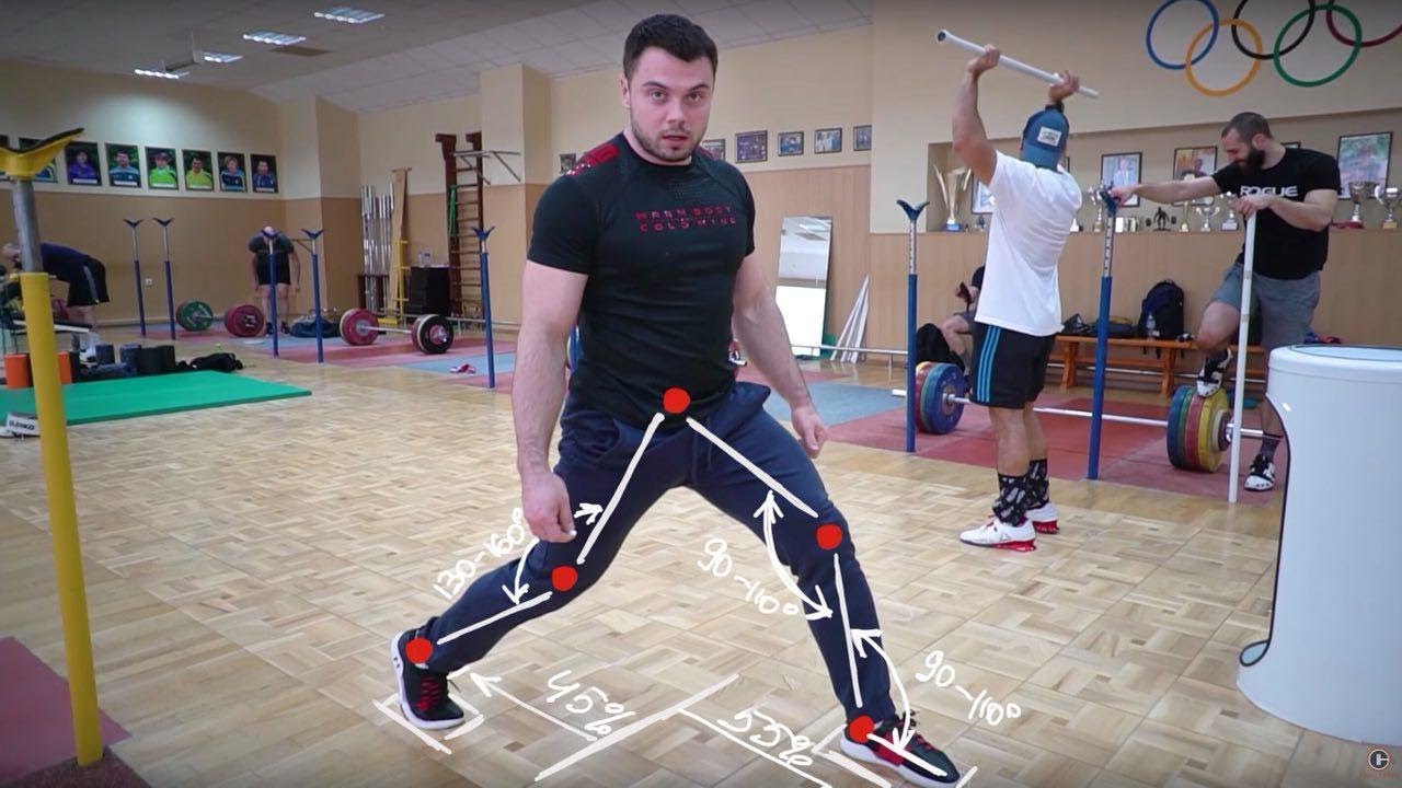 Individual Position for Split Jerk / weightlifting by Torokhtiy YouTube