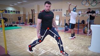 Individual Position For Split Jerk Weightlifting By Torokhtiy