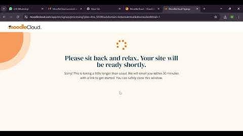 Cara Membuat Website LMS MoodleCloud || Tugas 2 Perancangan Web Pembelajaran