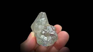 Video preview: Blue-Green Fluorite with Calcite — Fujian, China | Natural Mineral Specimen