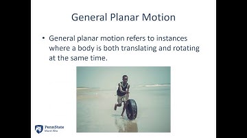 13.3 General Planar Motion - Video Lecture - JPM