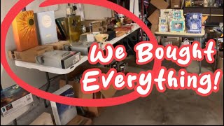 We Take a Big Risk to Make Big Money! Garage Sale Gamble!