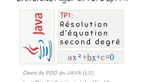 TP1: résolution d