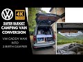 SUPER BUDGET VW Caddy Van to Camper Conversion