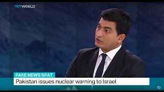 Fake News Spat Pakistan Issues Nuclear Warning To Israel