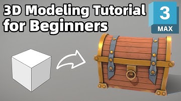 How to Model a Treasure Chest in 3ds Max | Beginner 3D Modeling Tutorial