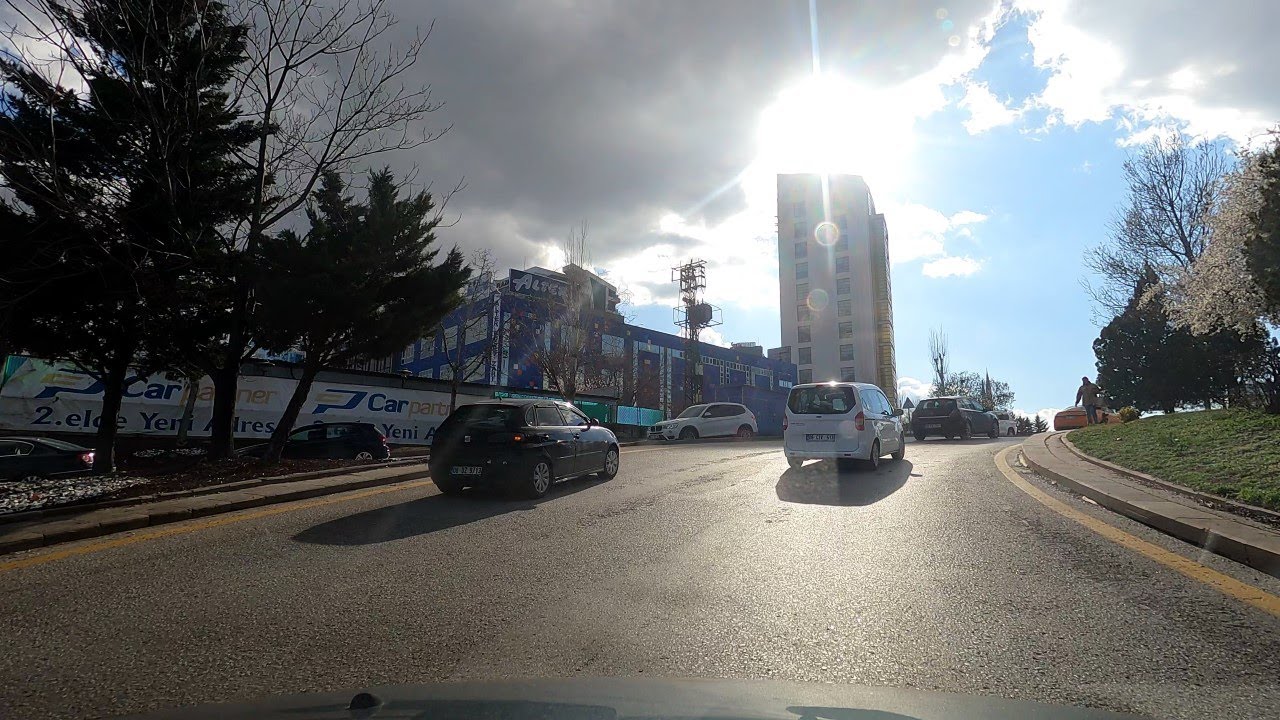 Ankara [4k60fps], Çetin Emeç ve Dikmen Caddeleri, Samsun Yolu Sürüş Turu