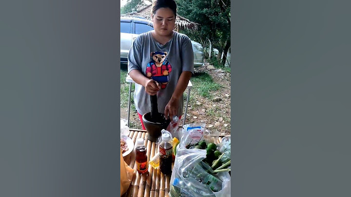 ส้มตำกินเองริมน้ำตก นครนายก