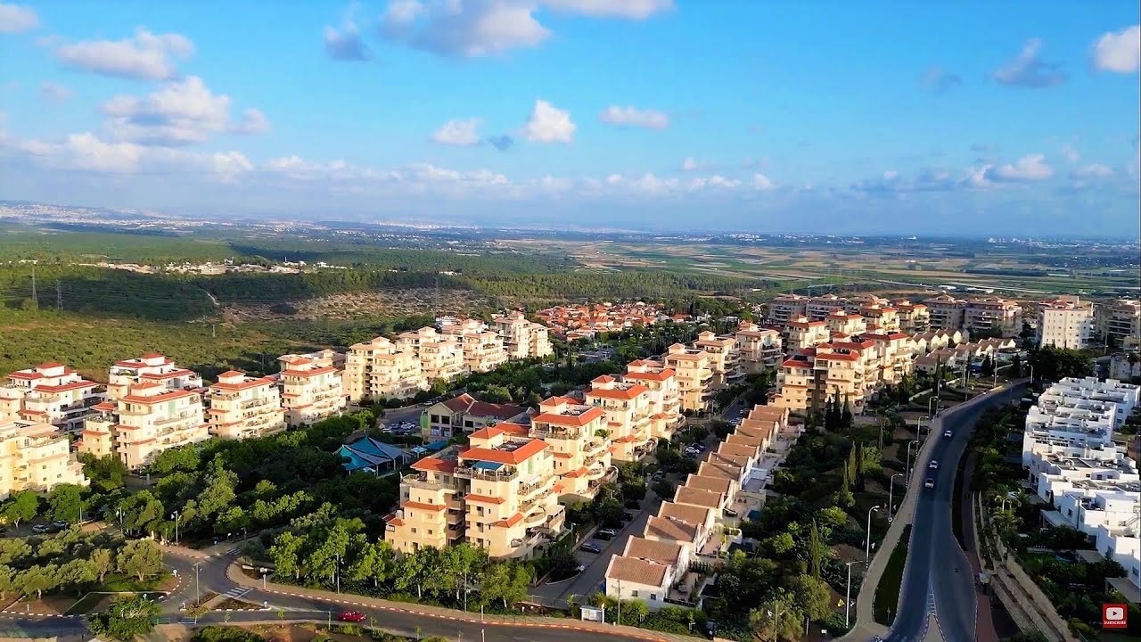 זכרון יעקב - צילומי רחפן מרהיבים   |  Zikhron Ya'akov - spectacular drone video footage