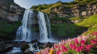 ASMR Nature Waterfall Sound for Relaxing and Sleeping, Calm The Nervous System, Stop Overthinking