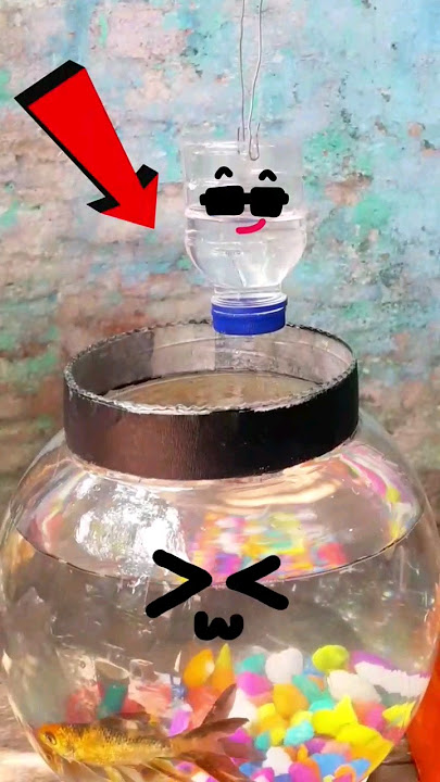 🤔Aquarium Oxygen without Electricity🤯 / Aquarium Oxygen /#detectiveneeraj #aquarium #fishbowl #short