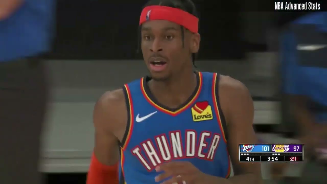 Shai Gilgeous-Alexander yelled 'I'M HIM' after hitting an insane shot