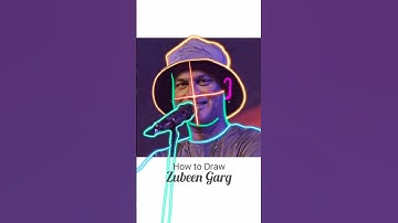How to Draw Zubeen Garg🎨| Subscribe for more art #zubeengarg #shorts #ytshorts #art #trending