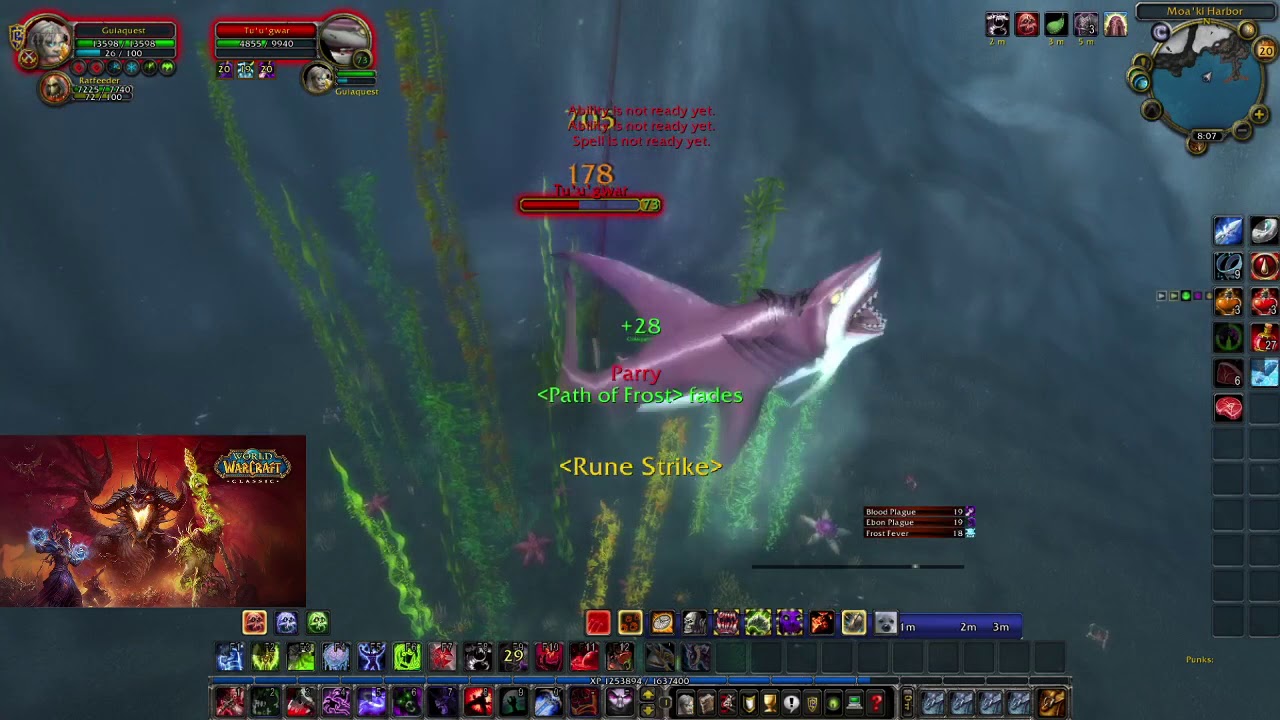 Meat on the Hook wow quest YouTube