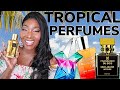 TROPICAL FRUITY/ FLORAL FRAGRANCES FOR SUMMER AND TROPICAL ISLAND VACATIONS 🏝 PERFUME FOR WOMEN 2023
