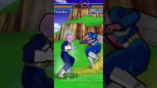 Trunks vs Dabura DB Shin Budokai psp #gaming #viralshort #psp #trandingshorts