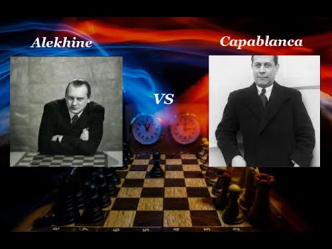 Capablanca VS Alekhine 🌎 World Championship 1927 , #chess