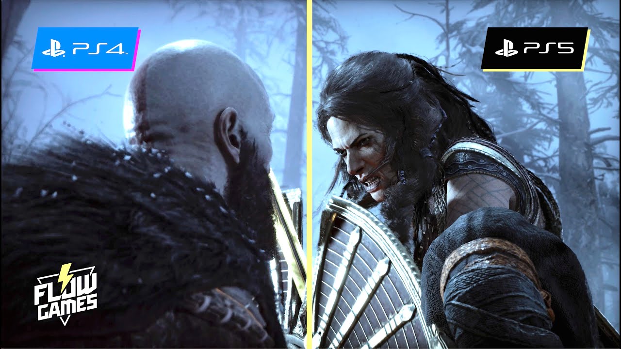 Confira comparativo entre God of War rodando no PC e God of War Ragnarök no  PS5