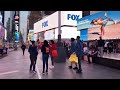 LIVE Walking Time Square New York City On Tuesday Night 6:30PM March 23, 2021