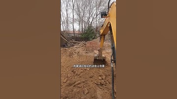 Awesome Excavator Operator Skills - Excavator Operator With Highly Precise Skills  EP165 #Shorts