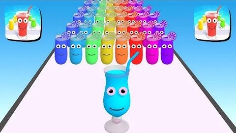 Juice Run - All Levels Gameplay Android,ios game Mobile Game Max Level New Update (Levels)